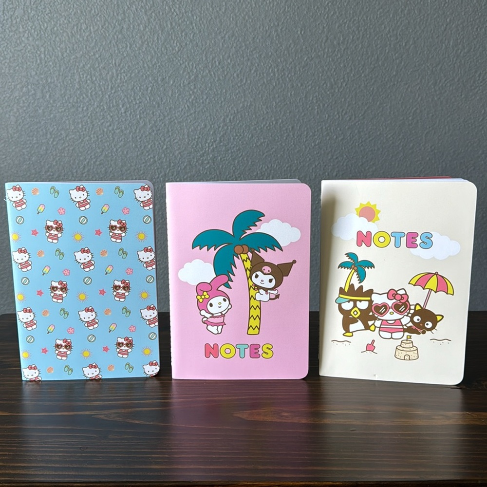 NEW Hello Kitty 3 Pack Journals 240 pages!